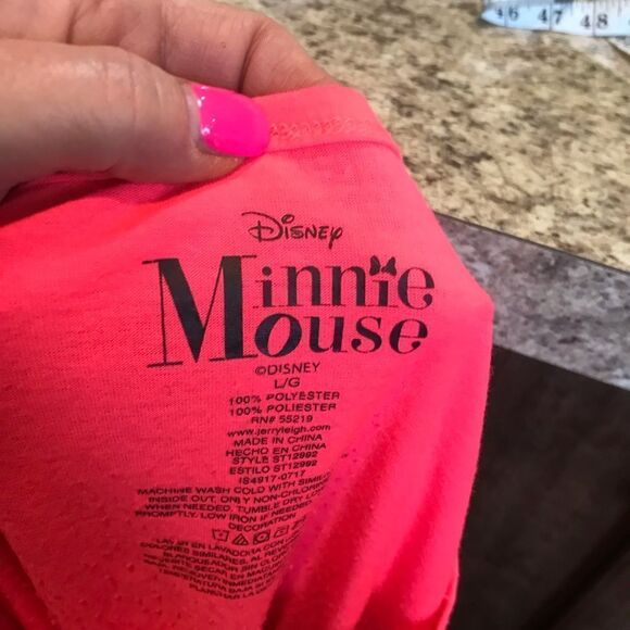 Disney Minnie mouse size large pink and purple - Picture 4 of 6